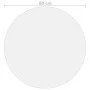 Transparenter PVC-Tischschutz Ø 80 cm 2 mm von vidaXL, Tischzubehör - Ref: Foro24-288247, Preis: 25,05 €, Rabatt: %
