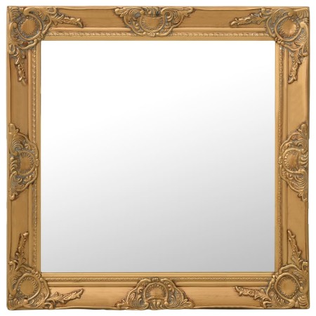 Golden baroque style wall mirror 60x60 cm by vidaXL, Mirrors - Ref: Foro24-320333, Price: 60,50 €, Discount: %