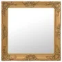 Goldener Wandspiegel im Barockstil 60x60 cm von vidaXL, Spiegel - Ref: Foro24-320333, Preis: 59,29 €, Rabatt: %