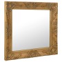 Golden baroque style wall mirror 60x60 cm by vidaXL, Mirrors - Ref: Foro24-320333, Price: 60,50 €, Discount: %