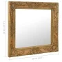 Goldener Wandspiegel im Barockstil 60x60 cm von vidaXL, Spiegel - Ref: Foro24-320333, Preis: 59,29 €, Rabatt: %