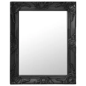 Schwarzer Wandspiegel im Barockstil 50x60 cm von vidaXL, Spiegel - Ref: Foro24-320319, Preis: 56,98 €, Rabatt: %