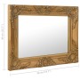 Espejo de pared estilo barroco dorado 50x40 cm de vidaXL, Espejos - Ref: Foro24-320309, Precio: 42,41 €, Descuento: %