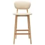 Taburetes de cocina 2 unidades tela color crema by vidaXL, Kitchen stools - Ref: Foro24-289369, Price: 174,03 €, Discount: %