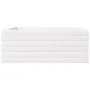 Jardinera de madera maciza de pino blanca 60x60x23 cm de vidaXL, Maceteros y jardineras - Ref: Foro24-847189, Precio: 73,97 €...