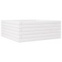 Jardinera de madera maciza de pino blanca 60x60x23 cm von vidaXL, Töpfe und Pflanzgefäße - Ref: Foro24-847189, Preis: 74,92 €...