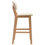 Küchenhocker, 2 Stück, Stoff in Cremefarbe. von vidaXL, Küchenhocker - Ref: Foro24-289369, Preis: 177,83 €, Rabatt: %