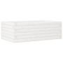 Jardinera de madera maciza de pino blanca 70x40x23 cm von vidaXL, Töpfe und Pflanzgefäße - Ref: Foro24-847219, Preis: 56,94 €...