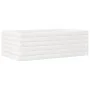 Jardinera de madera maciza de pino blanca 70x40x23 cm de vidaXL, Maceteros y jardineras - Ref: Foro24-847219, Precio: 56,36 €...