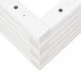 Jardinera de madera maciza de pino blanca 70x40x23 cm de vidaXL, Maceteros y jardineras - Ref: Foro24-847219, Precio: 56,36 €...