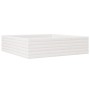 Massive weiße Kiefernholz-Blumenkasten 90x90x23 cm von vidaXL, Töpfe und Pflanzgefäße - Ref: Foro24-847204, Preis: 87,34 €, R...