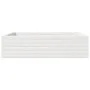 Jardinera de madera maciza de pino blanca 90x90x23 cm de vidaXL, Maceteros y jardineras - Ref: Foro24-847204, Precio: 77,82 €...