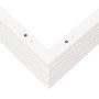 Jardinera de madera maciza de pino blanca 90x90x23 cm de vidaXL, Maceteros y jardineras - Ref: Foro24-847204, Precio: 87,29 €...
