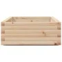 Jardinera de madera maciza de pino 110x60x26,5 cm by vidaXL, Pots and planters - Ref: Foro24-847348, Price: 109,49 €, Discoun...