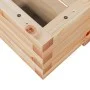 Jardinera de madera maciza de pino 110x60x26,5 cm by vidaXL, Pots and planters - Ref: Foro24-847348, Price: 109,49 €, Discoun...