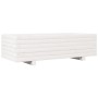 Massive Blumenkasten aus weißer Kiefer 90x40x26,5 cm von vidaXL, Töpfe und Pflanzgefäße - Ref: Foro24-847334, Preis: 81,13 €,...