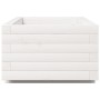 Jardinera de madera maciza de pino blanco 90x40x26,5 cm by vidaXL, Pots and planters - Ref: Foro24-847334, Price: 81,13 €, Di...