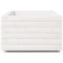 Massive Blumenkasten aus weißer Kiefer 90x40x26,5 cm von vidaXL, Töpfe und Pflanzgefäße - Ref: Foro24-847334, Preis: 80,02 €,...