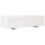 Massive Blumenkasten aus weißer Kiefer 90x40x26,5 cm von vidaXL, Töpfe und Pflanzgefäße - Ref: Foro24-847334, Preis: 81,13 €,...