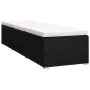 Tumbona de jardín con cojín y mesita ratán sintético negro by vidaXL, Loungers - Ref: Foro24-317111, Price: 165,90 €, Discoun...