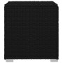 Tumbona de jardín con cojín y mesita ratán sintético negro by vidaXL, Loungers - Ref: Foro24-317111, Price: 167,25 €, Discoun...