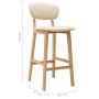 Küchenhocker, 2 Stück, Stoff in Cremefarbe. von vidaXL, Küchenhocker - Ref: Foro24-289369, Preis: 177,83 €, Rabatt: %