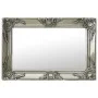 Espejo de pared estilo barroco plateado 60x40 cm de vidaXL, Espejos - Ref: Foro24-320330, Precio: 49,56 €, Descuento: %