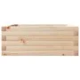 Jardinera de madera maciza de pino 60x60x23 cm de vidaXL, Maceteros y jardineras - Ref: Foro24-847188, Precio: 62,51 €, Descu...