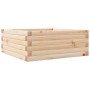 Pflanzgefäß aus massivem Kiefernholz, 60 x 60 x 23 cm von vidaXL, Töpfe und Pflanzgefäße - Ref: Foro24-847188, Preis: 63,32 €...