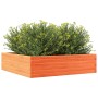 Jardinera de madera maciza pino marrón cera 90x90x23 cm de vidaXL, Maceteros y jardineras - Ref: Foro24-847205, Precio: 87,29 €