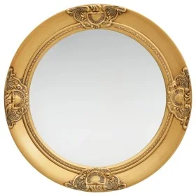Golden baroque style wall mirror 50 cm by vidaXL, Mirrors - Ref: Foro24-320345, Price: 52,51 €, Discount: %