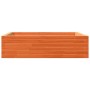 Jardinera de madera maciza pino marrón cera 90x90x23 cm de vidaXL, Maceteros y jardineras - Ref: Foro24-847205, Precio: 87,29 €