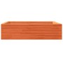 Jardinera de madera maciza pino marrón cera 90x90x23 cm de vidaXL, Maceteros y jardineras - Ref: Foro24-847205, Precio: 87,29 €