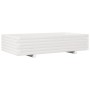 Solid white pine wood planter 110x60x26.5 cm by vidaXL, Pots and planters - Ref: Foro24-847349, Price: 108,44 €, Discount: %