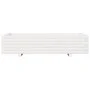 Solid white pine wood planter 110x60x26.5 cm by vidaXL, Pots and planters - Ref: Foro24-847349, Price: 107,39 €, Discount: %