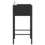 Küchenhocker mit Kissen 2 Stück schwarzes synthetisches Rattan von vidaXL, Gartenstühle - Ref: Foro24-316673, Preis: 168,99 €...
