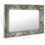 Espejo de pared estilo barroco plateado 60x40 cm de vidaXL, Espejos - Ref: Foro24-320330, Precio: 49,56 €, Descuento: %