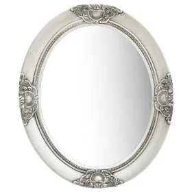 Espejo de pared estilo barroco plateado 50x60 cm de vidaXL, Espejos - Ref: Foro24-320350, Precio: 54,30 €, Descuento: %