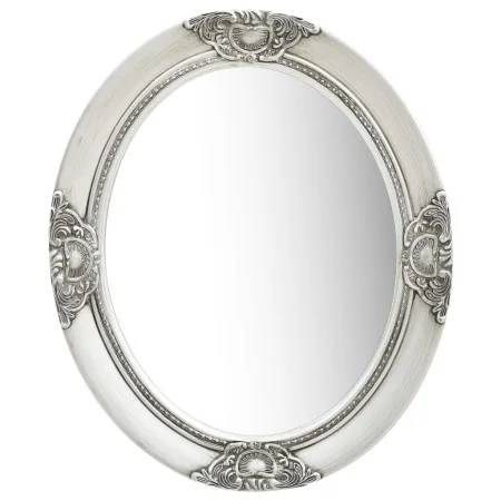 Silver baroque style wall mirror 50x60 cm by vidaXL, Mirrors - Ref: Foro24-320350, Price: 54,21 €, Discount: %
