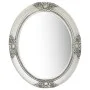Silver baroque style wall mirror 50x60 cm by vidaXL, Mirrors - Ref: Foro24-320350, Price: 54,21 €, Discount: %