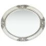 Silver baroque style wall mirror 50x60 cm by vidaXL, Mirrors - Ref: Foro24-320350, Price: 54,21 €, Discount: %