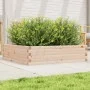 Pflanzgefäß aus massivem Kiefernholz, 90 x 90 x 23 cm von vidaXL, Töpfe und Pflanzgefäße - Ref: Foro24-847203, Preis: 65,49 €...