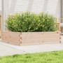 Pflanzgefäß aus massivem Kiefernholz, 90 x 90 x 23 cm von vidaXL, Töpfe und Pflanzgefäße - Ref: Foro24-847203, Preis: 73,50 €...