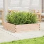 Pflanzgefäß aus massivem Kiefernholz, 90 x 90 x 23 cm von vidaXL, Töpfe und Pflanzgefäße - Ref: Foro24-847203, Preis: 65,49 €...