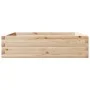 Jardinera de madera maciza de pino 90x90x23 cm de vidaXL, Maceteros y jardineras - Ref: Foro24-847203, Precio: 65,49 €, Descu...