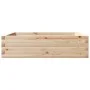Pflanzgefäß aus massivem Kiefernholz, 90 x 90 x 23 cm von vidaXL, Töpfe und Pflanzgefäße - Ref: Foro24-847203, Preis: 65,49 €...