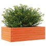 Jardinera de madera maciza pino marrón cera 70x40x23 cm de vidaXL, Maceteros y jardineras - Ref: Foro24-847220, Precio: 56,71...
