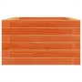 Solid wax brown pine wood planter 70x40x23 cm by vidaXL, Pots and planters - Ref: Foro24-847220, Price: 56,71 €, Discount: %