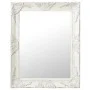 Espejo de pared estilo barroco blanco 50x60 cm de vidaXL, Espejos - Ref: Foro24-320316, Precio: 52,31 €, Descuento: %