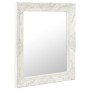 Weißer Wandspiegel im Barockstil 50x60 cm von vidaXL, Spiegel - Ref: Foro24-320316, Preis: 53,31 €, Rabatt: %